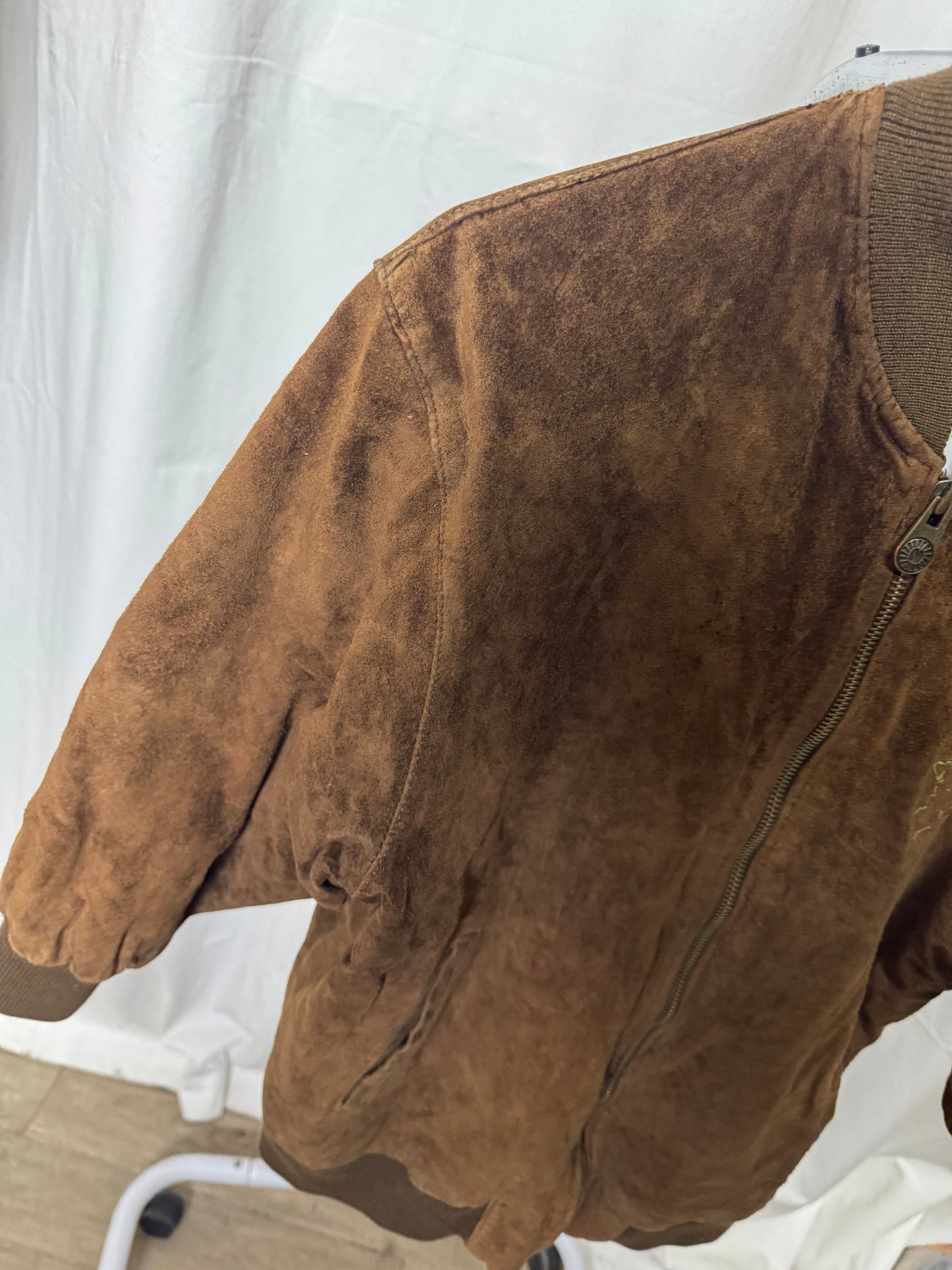 Blouson en cuir Naf Naf