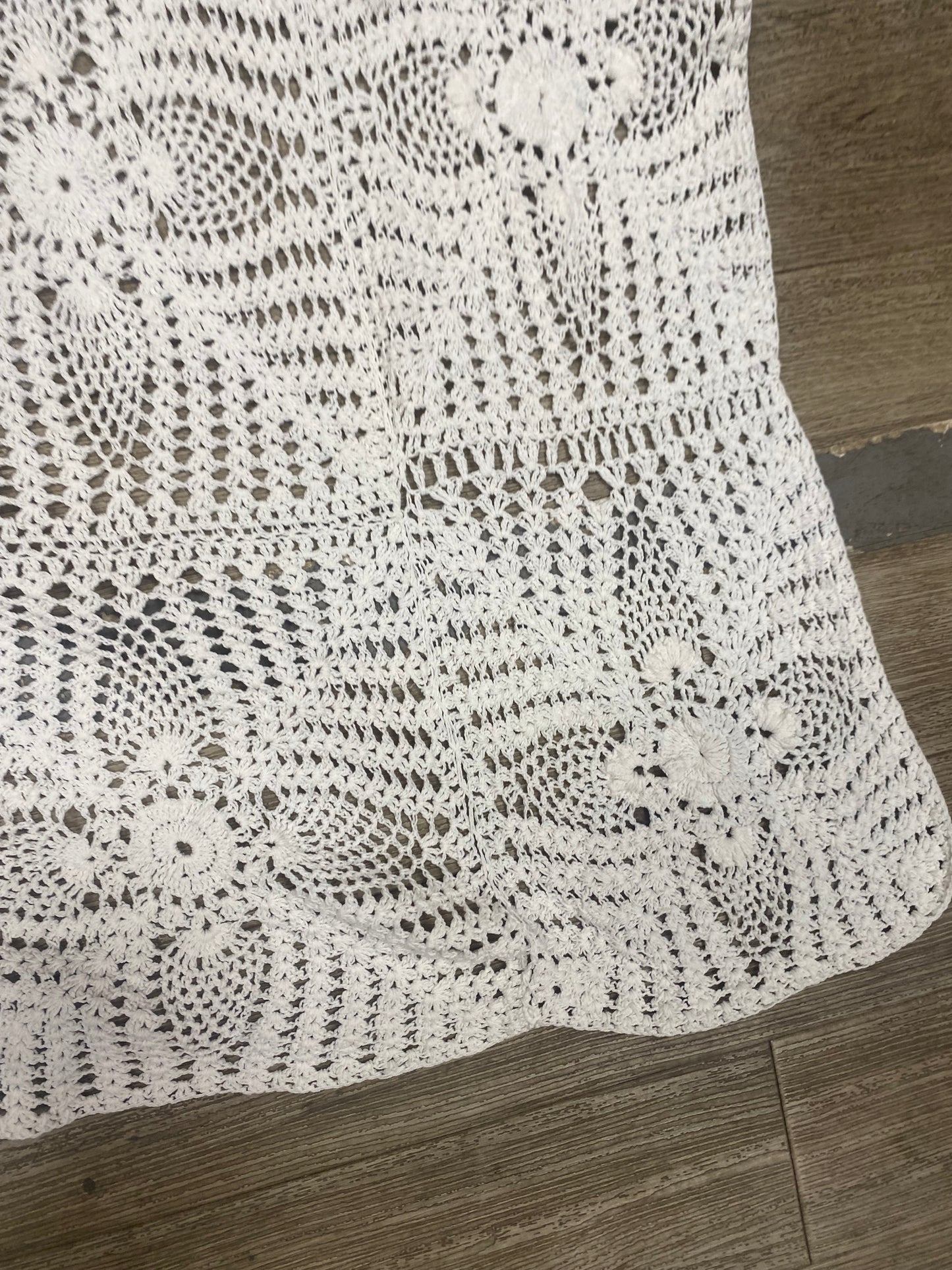 Couverture en crochet