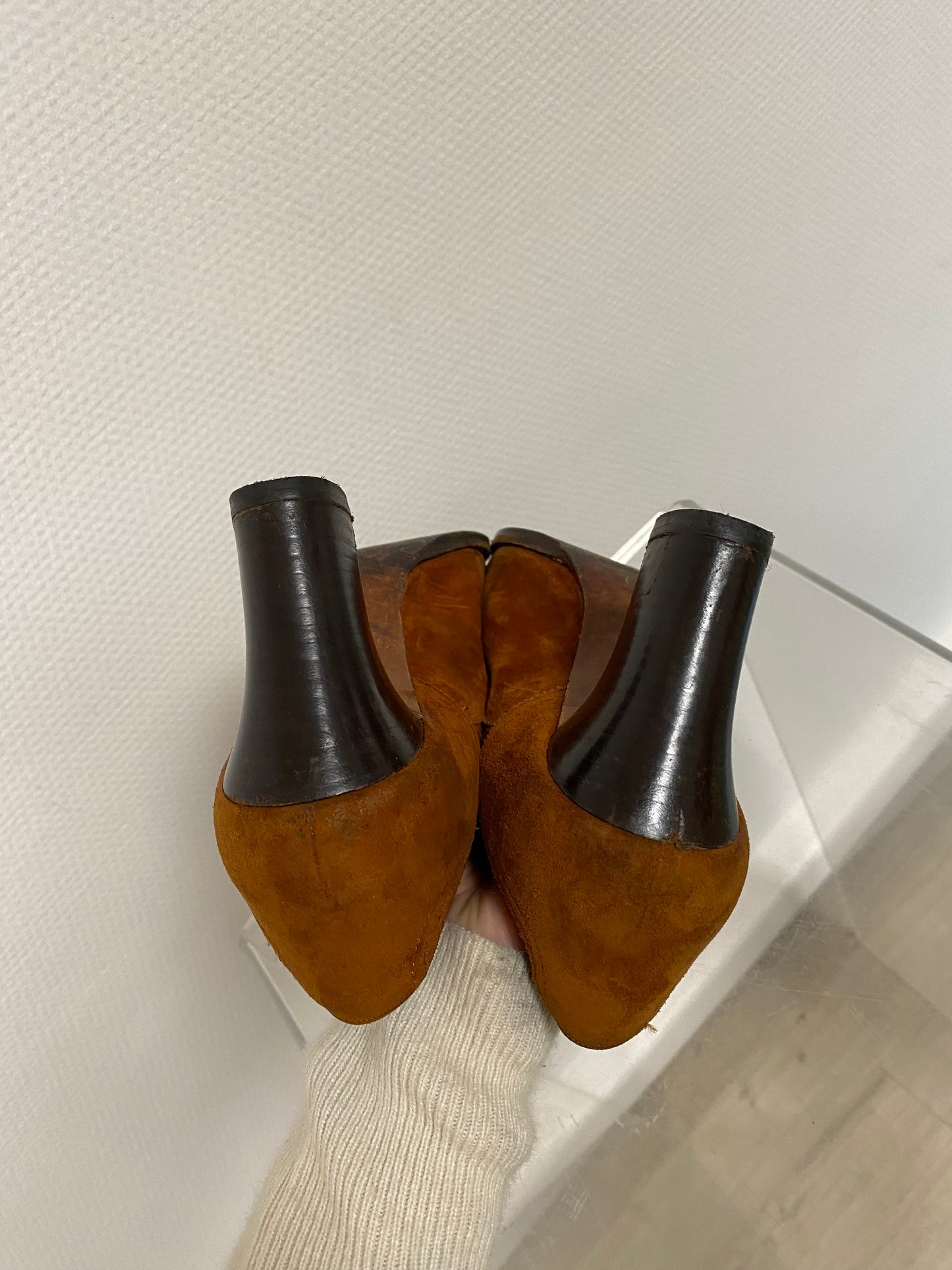 Chaussure en daim Yves Saint Laurent