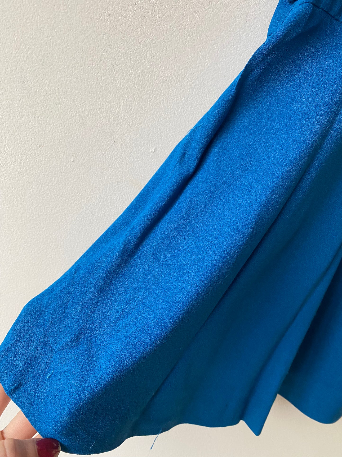 Robe bleu électrique