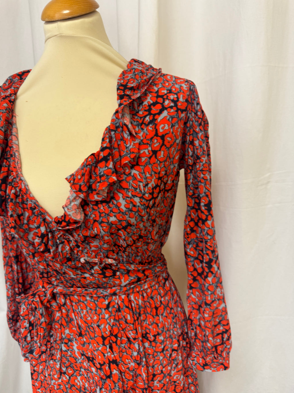 Robe à motifs Maje