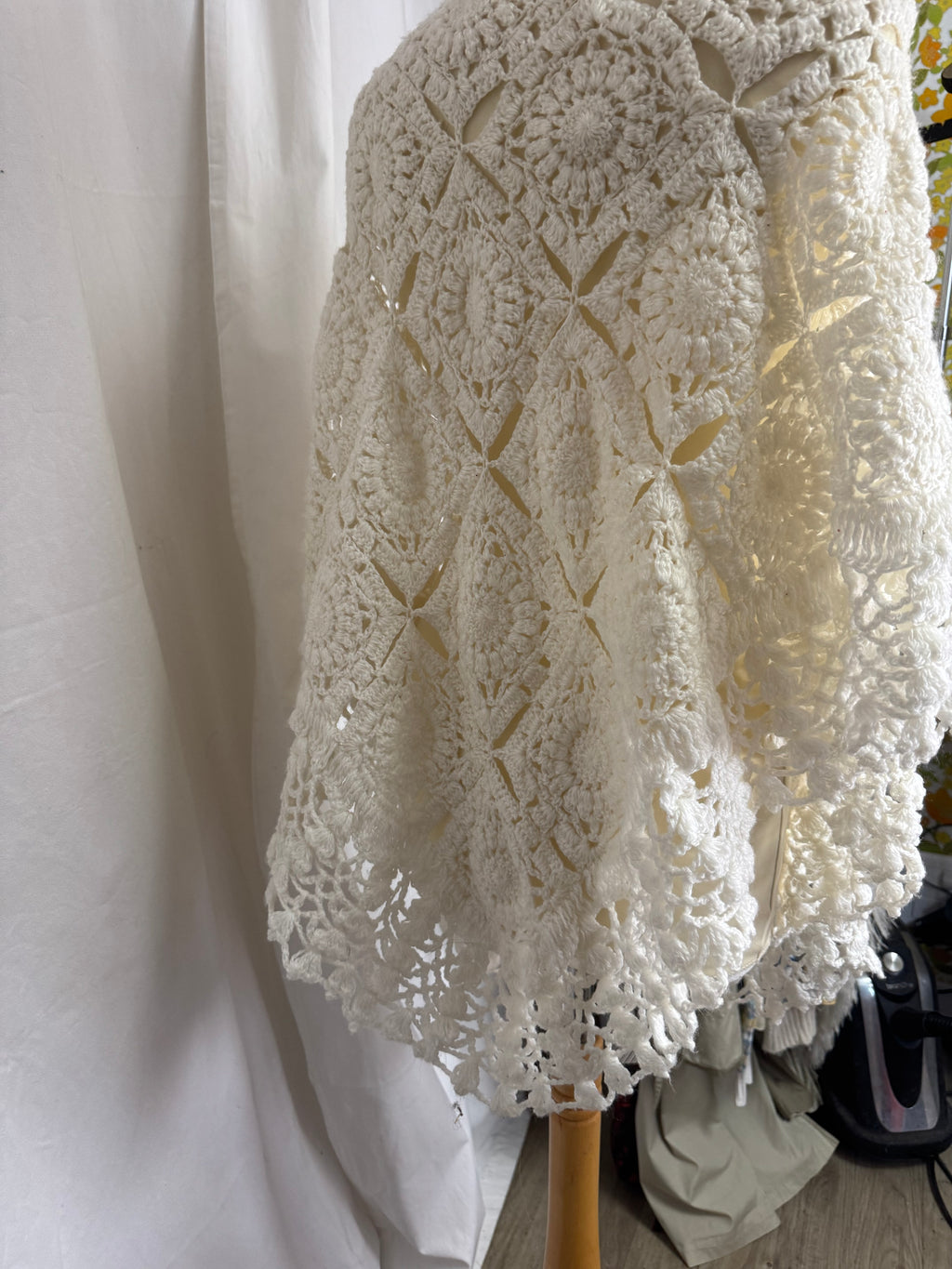 Châle en crochet