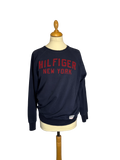 Sweat bleu Tommy Hilfiger