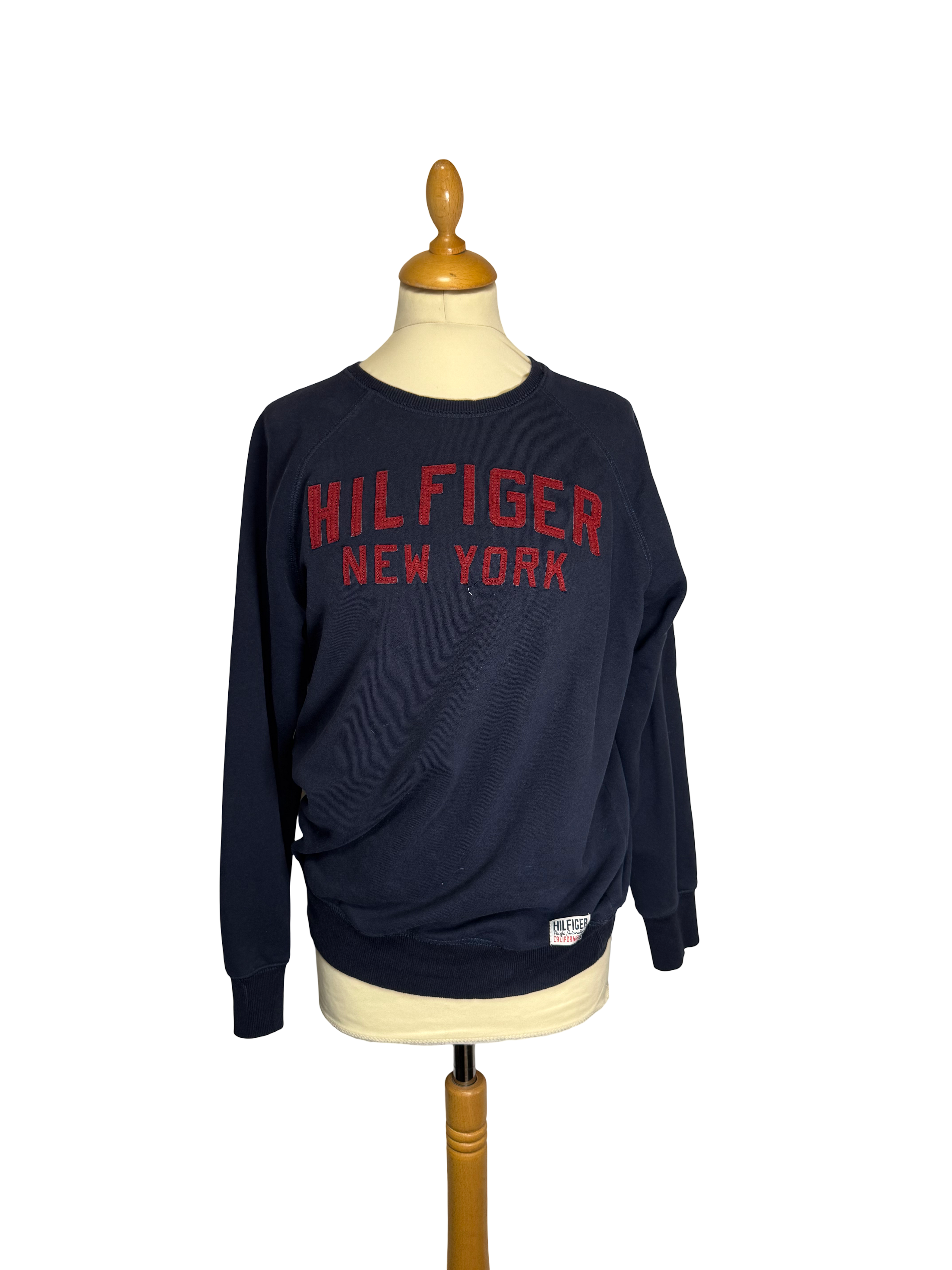 Sweat bleu Tommy Hilfiger