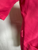 Chemise rose 80s