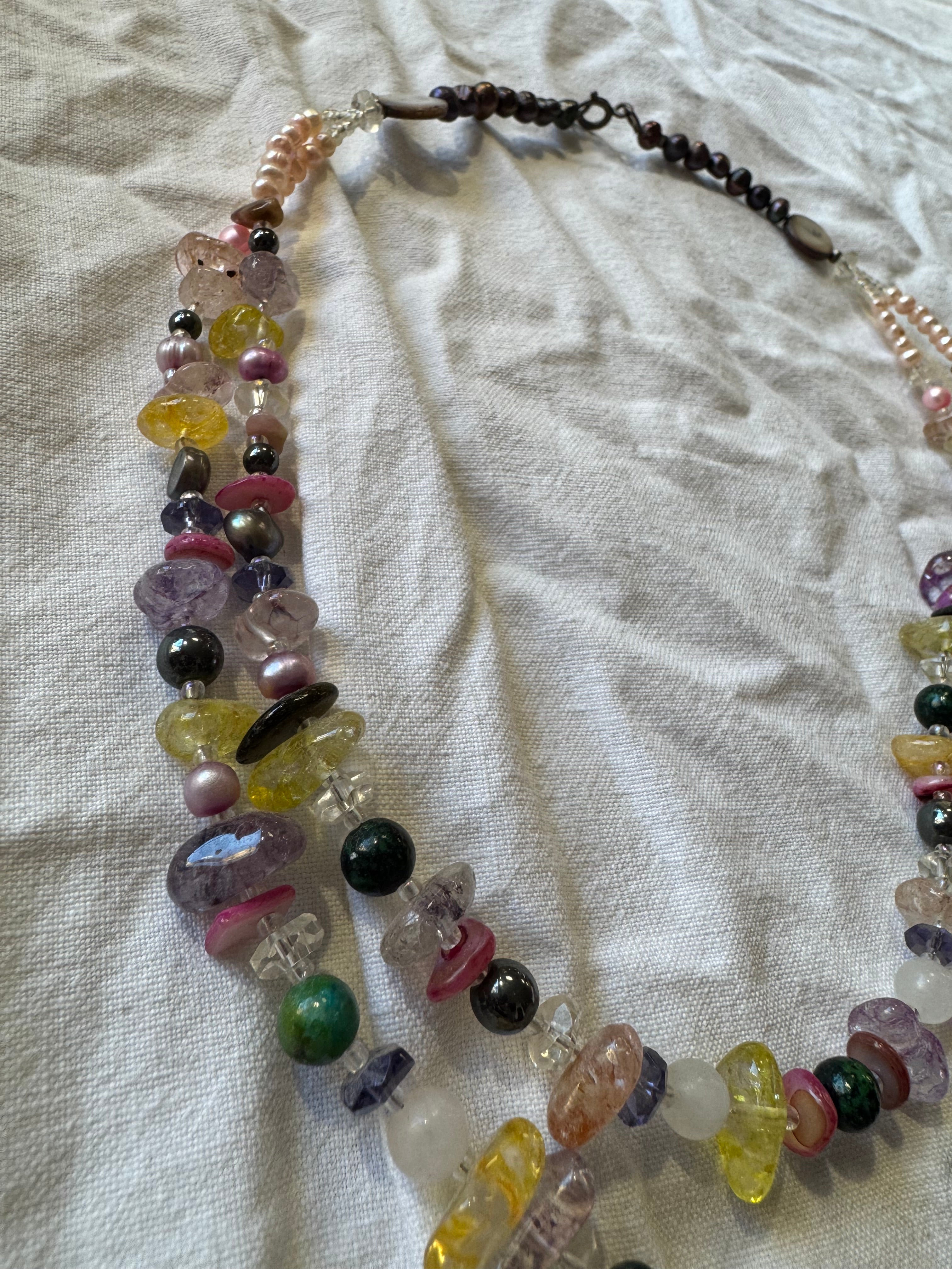 Collier en perle de verre