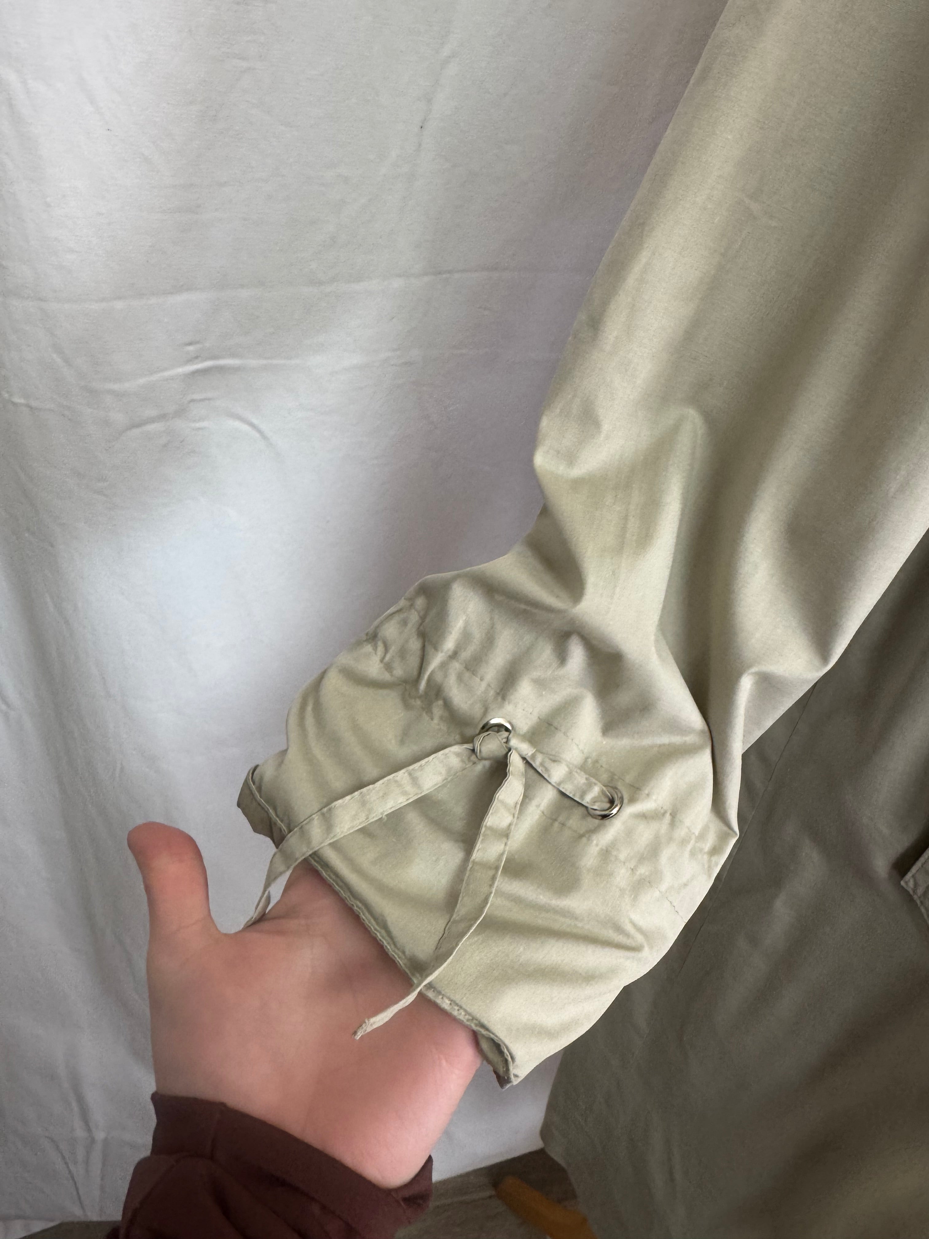 Veste longue brodée