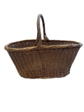 Panier en osier marron