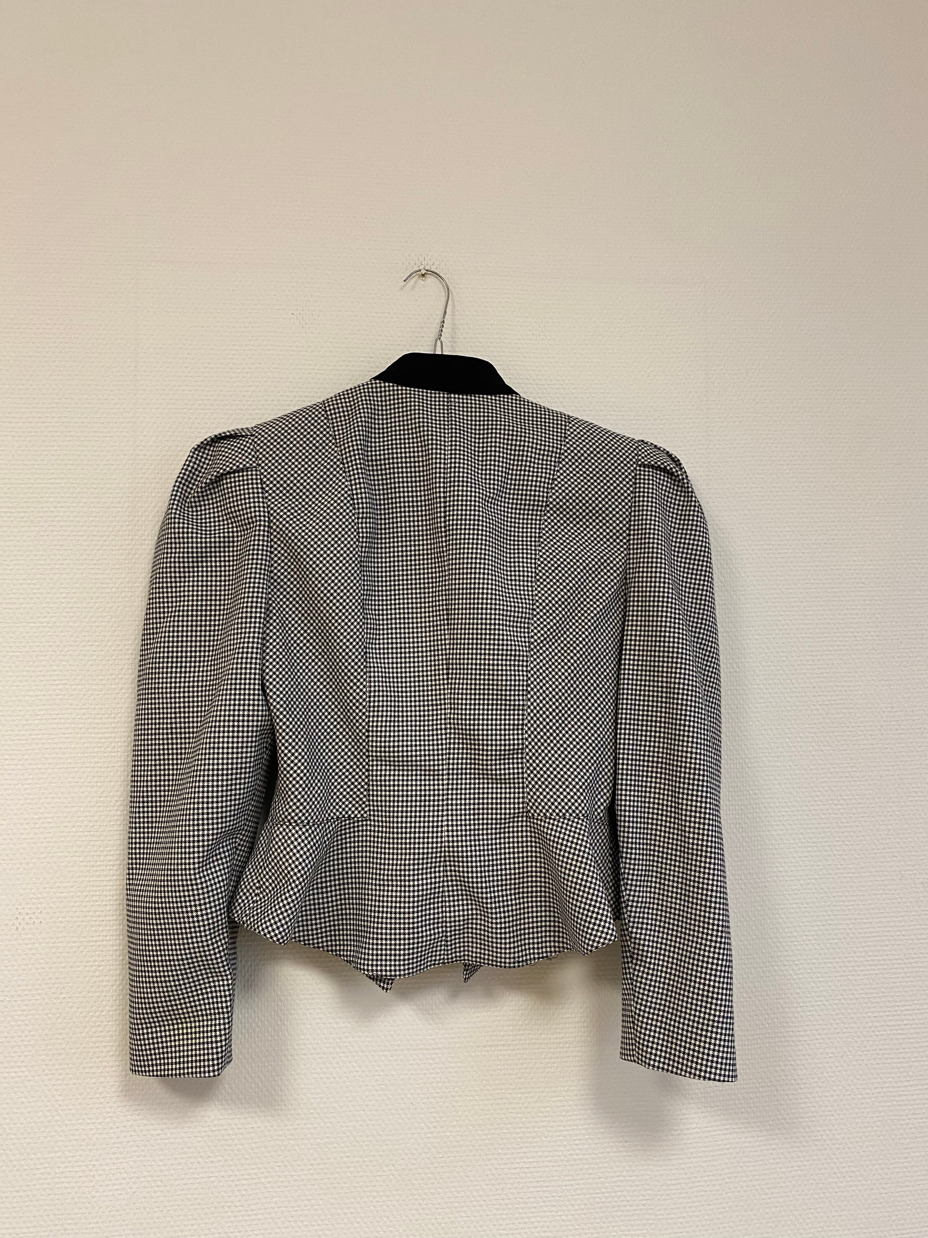Tailleur vichy 80s