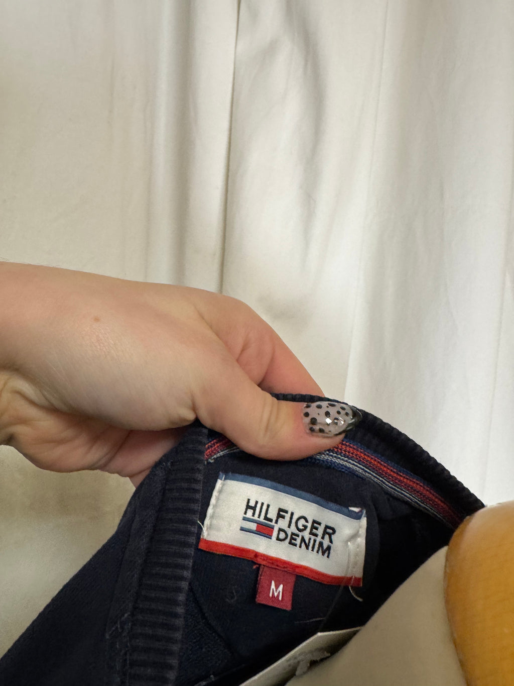 Sweat bleu Tommy Hilfiger