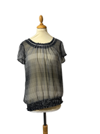 Blouse à pois