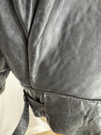 Veste en cuir 80s