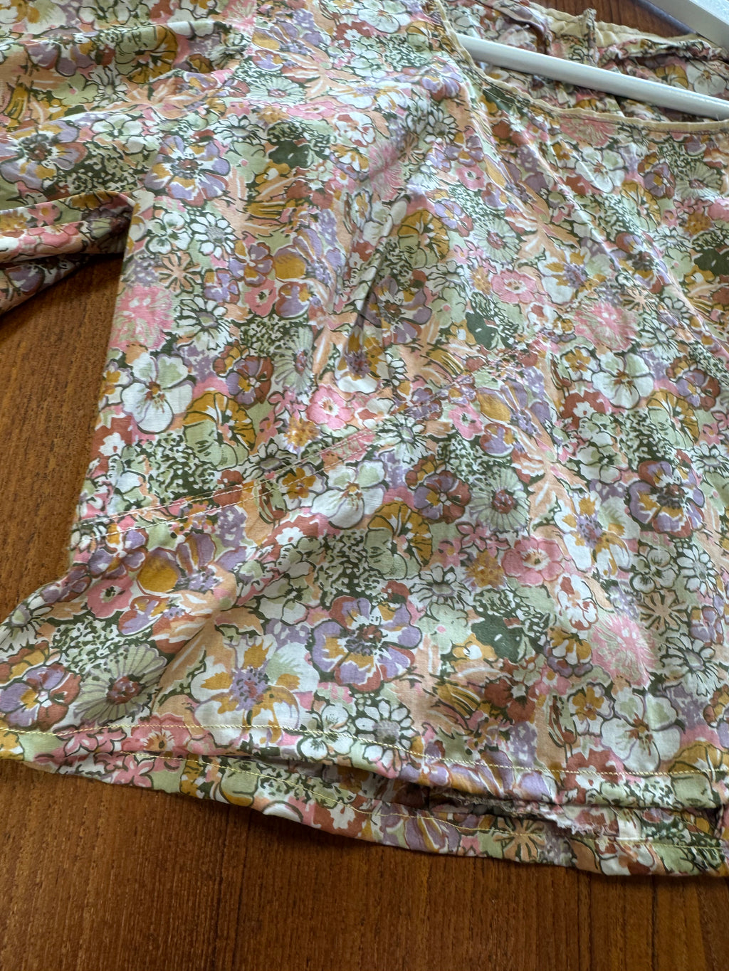 Blouse à fleurs