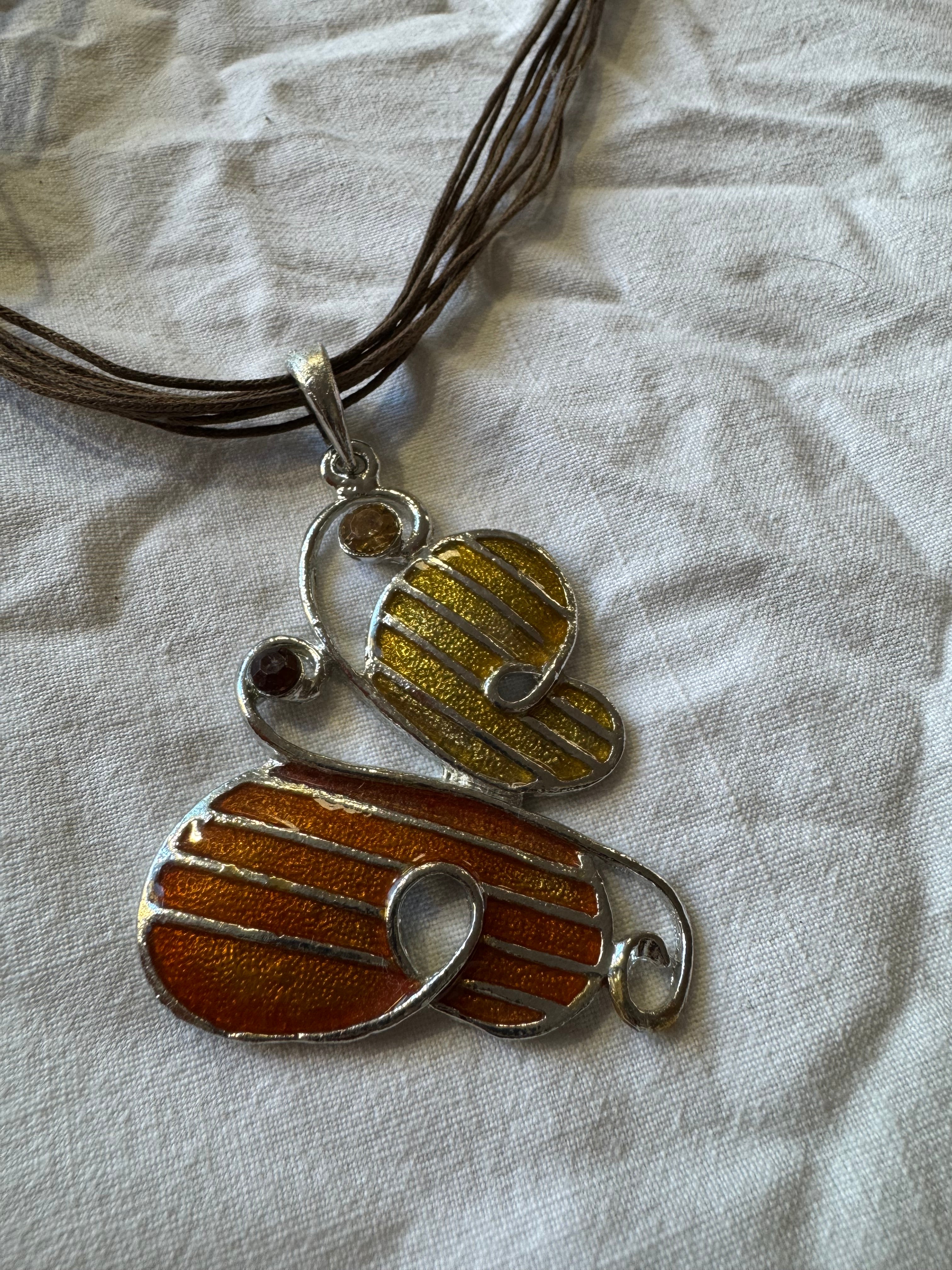 Collier papillon
