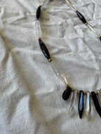 Collier en perle noir