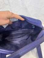 Sac à main violet Longchamp