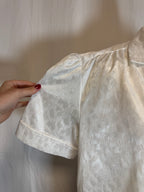 Chemise à manches courtes blanche