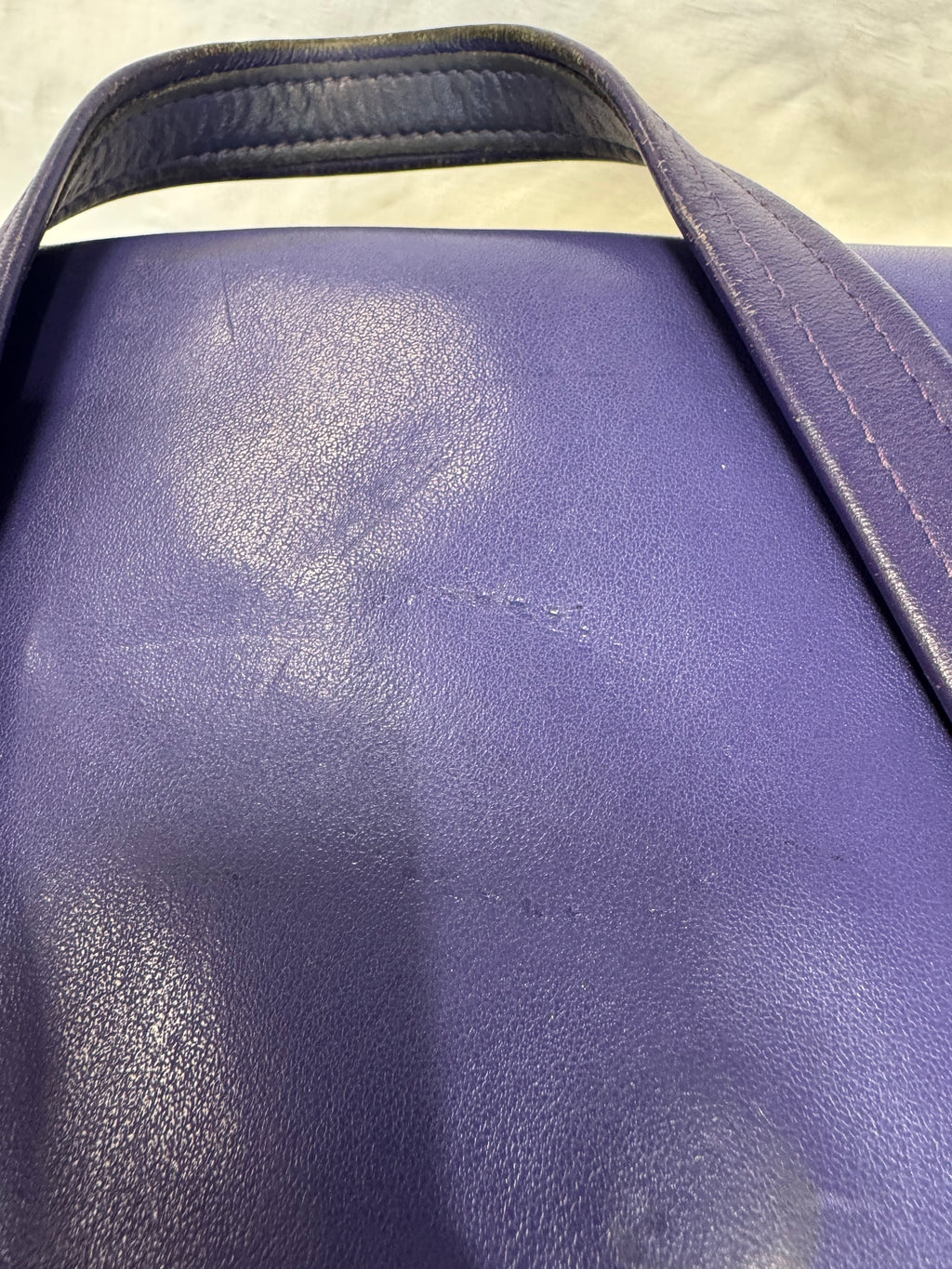 Sac à main violet Longchamp