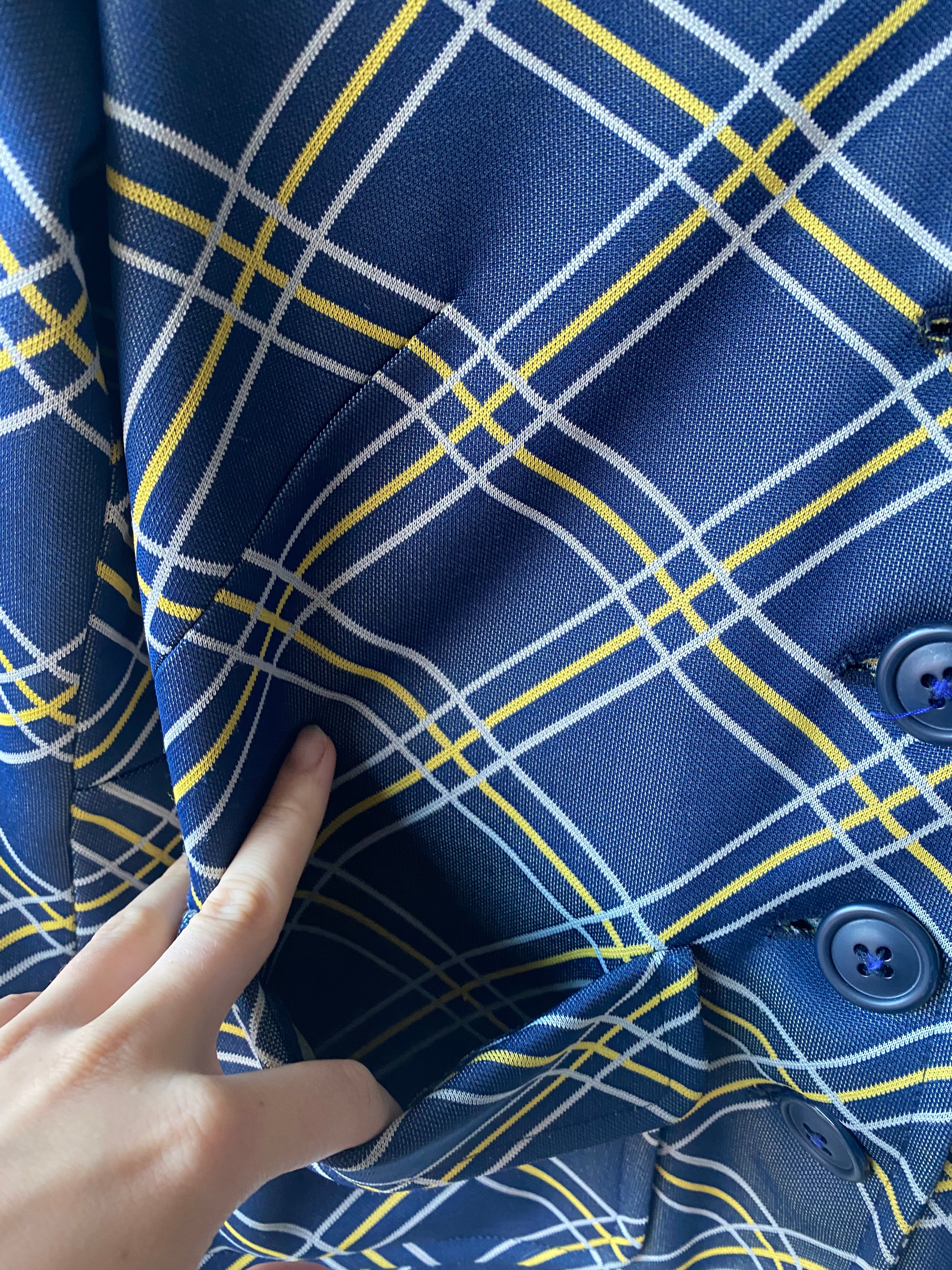 Veste à carreaux Fiorucci