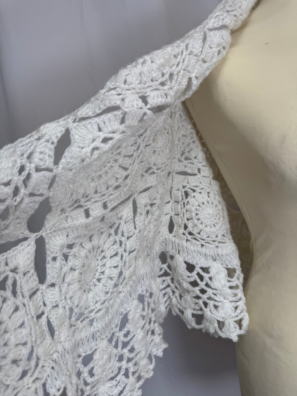 Châle en crochet