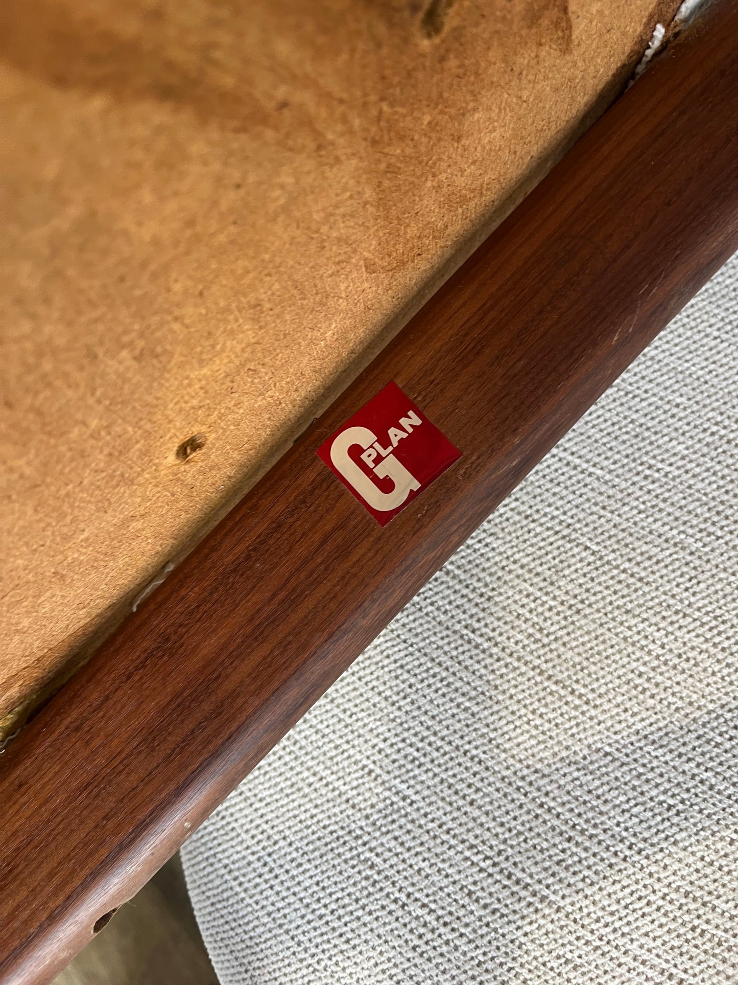 Chaises scandinaves en teck massif 1960