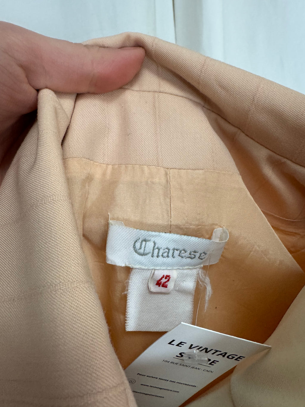 Veste courte rose