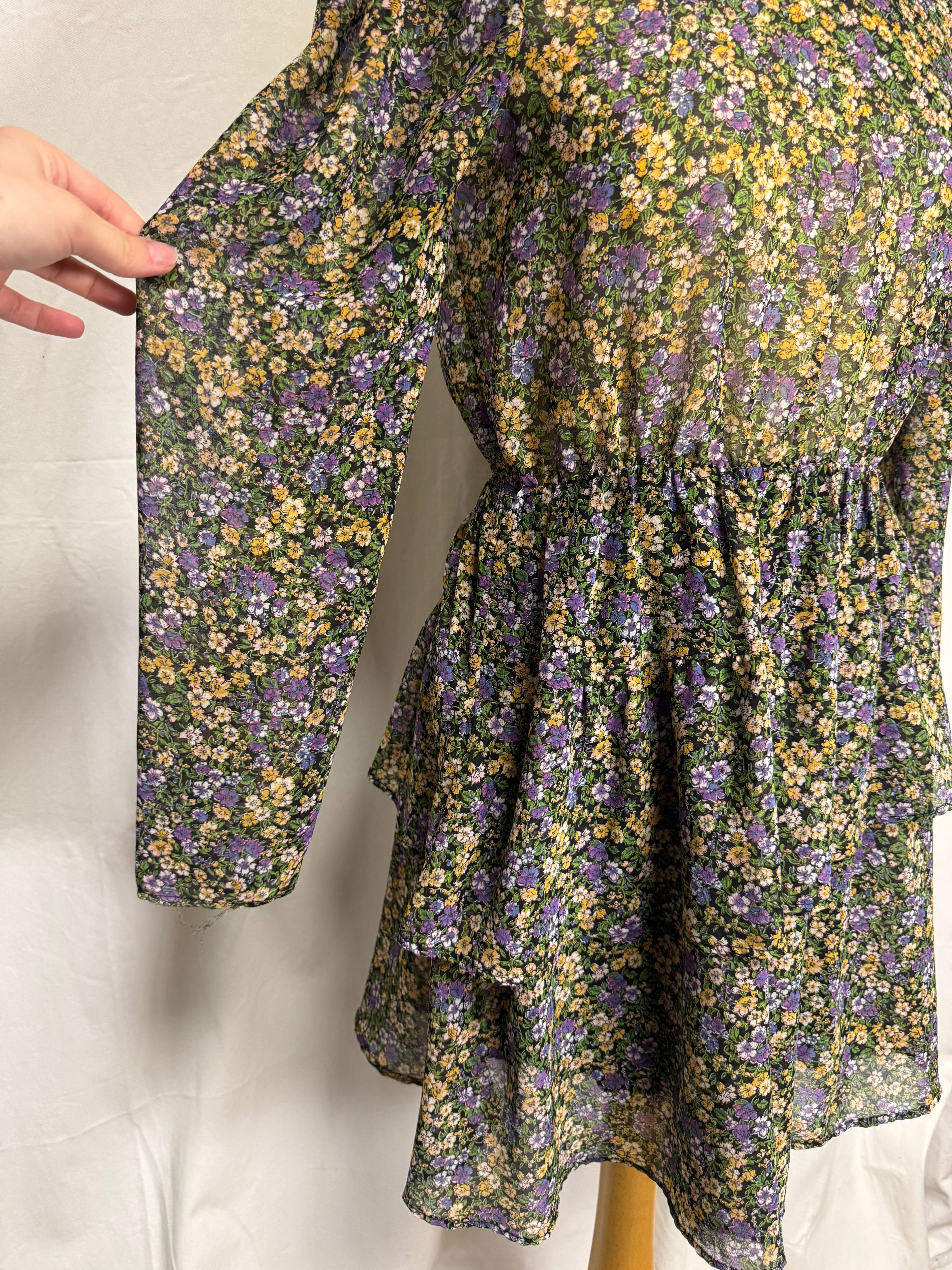 Robe à fleurs Zara