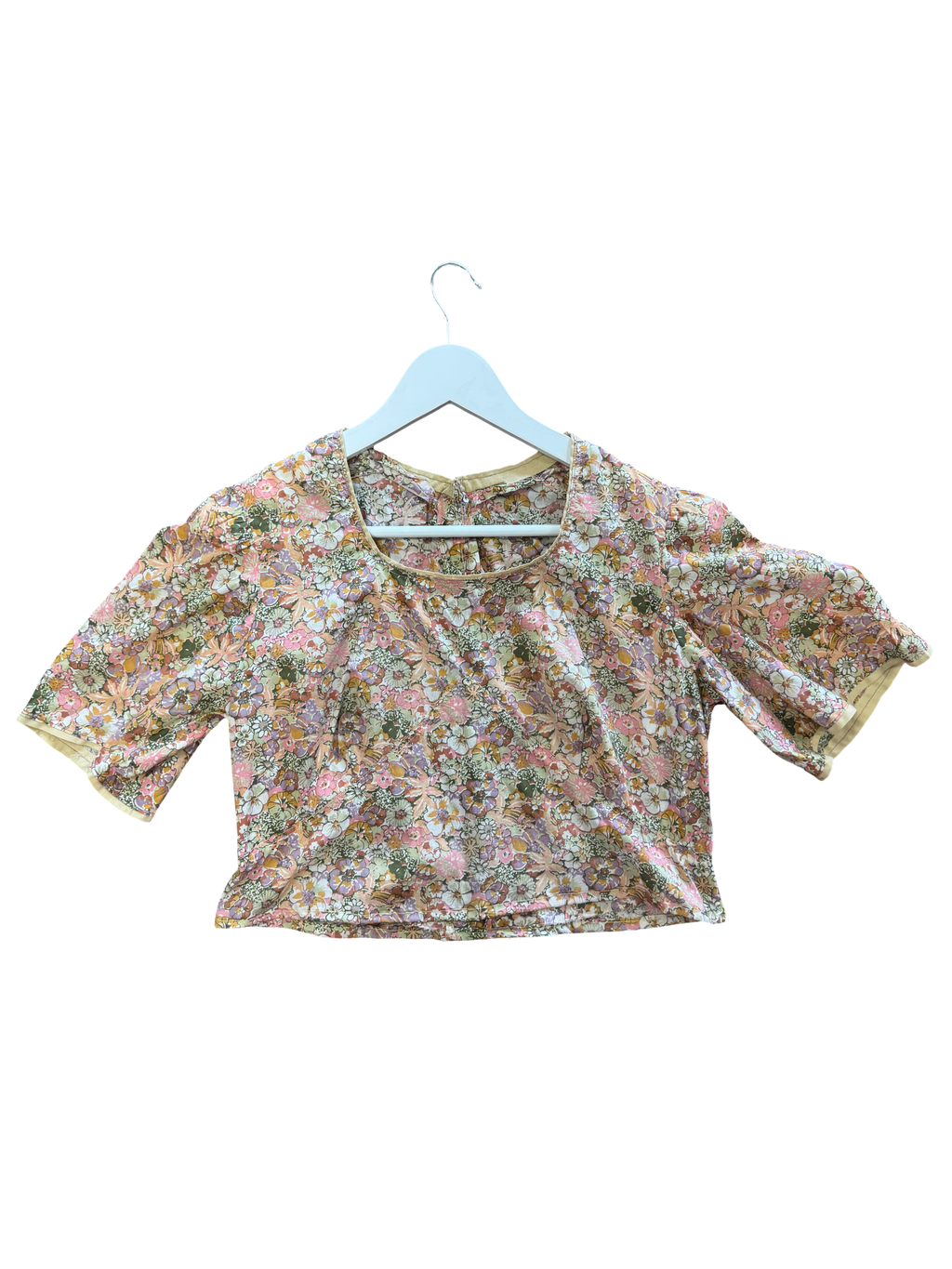 Blouse à fleurs