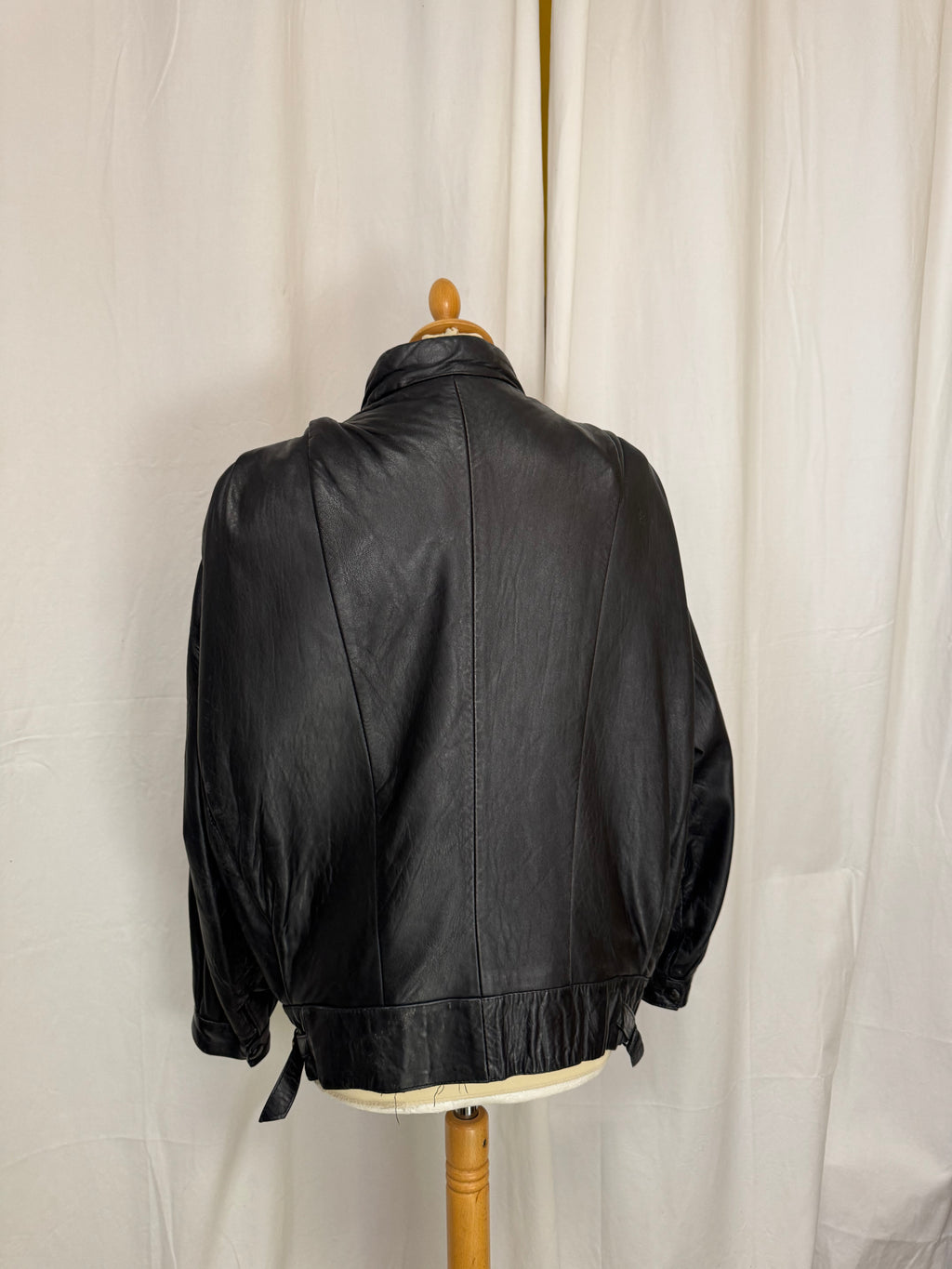 Veste en cuir 80s