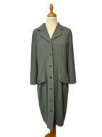 Robe longue kaki