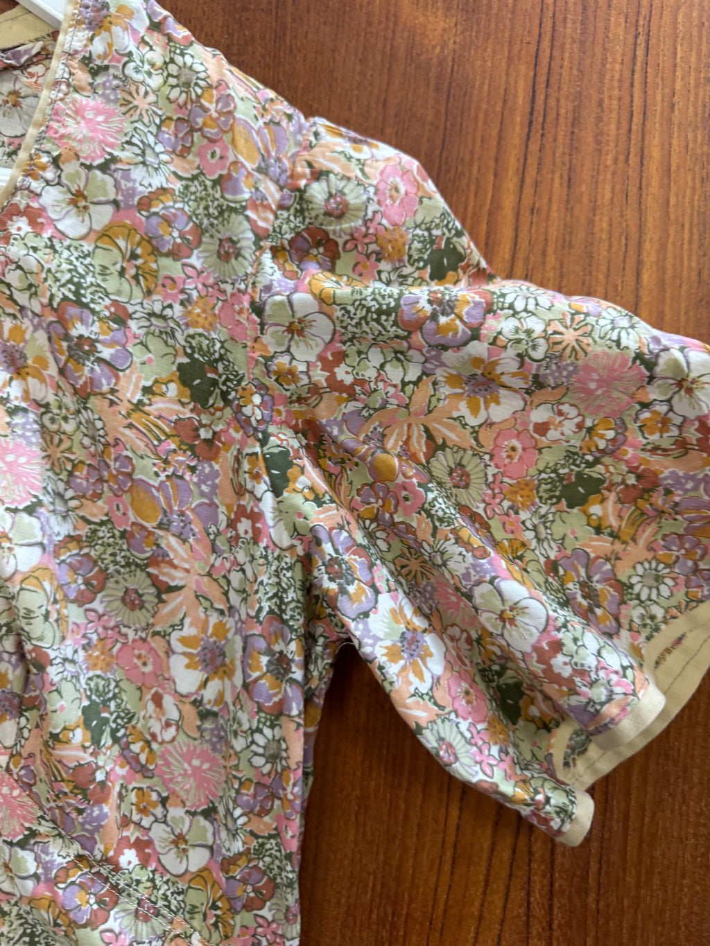 Blouse à fleurs