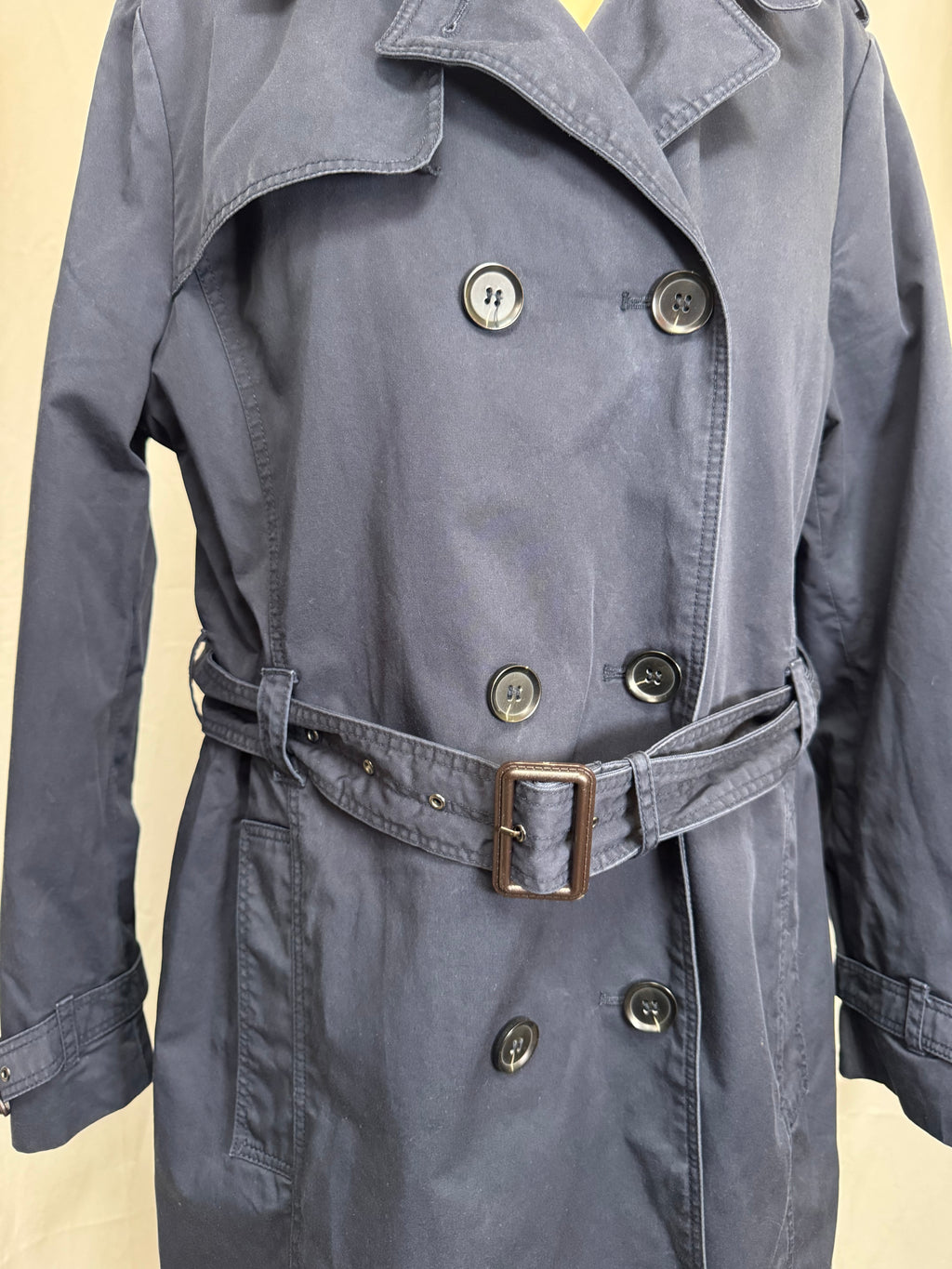 Trench-coat bleu marine Esprit