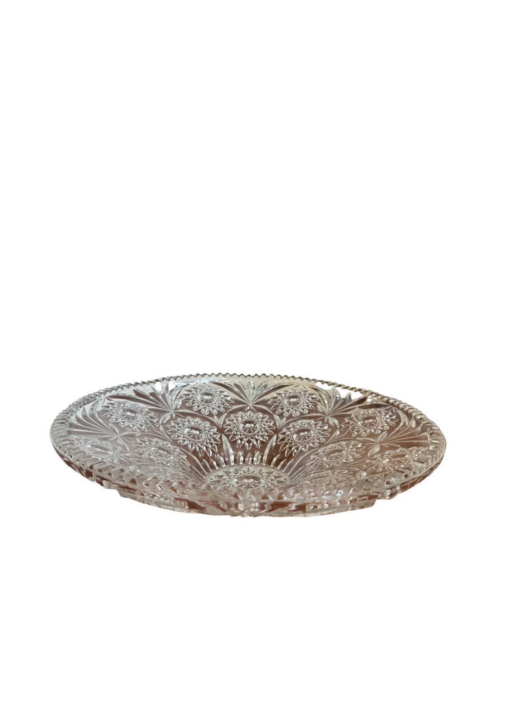 Coupe à fruit en verre