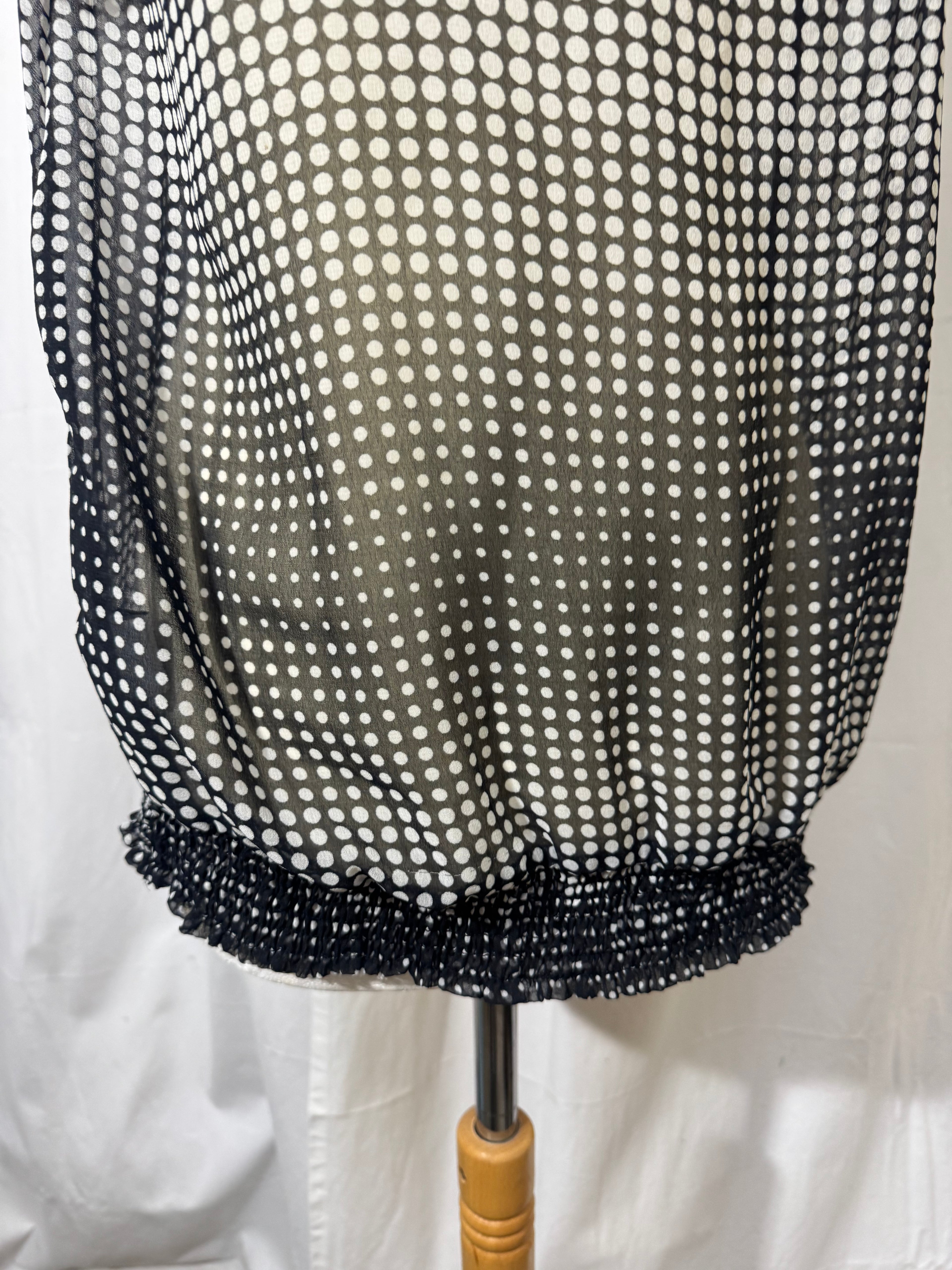 Blouse à pois