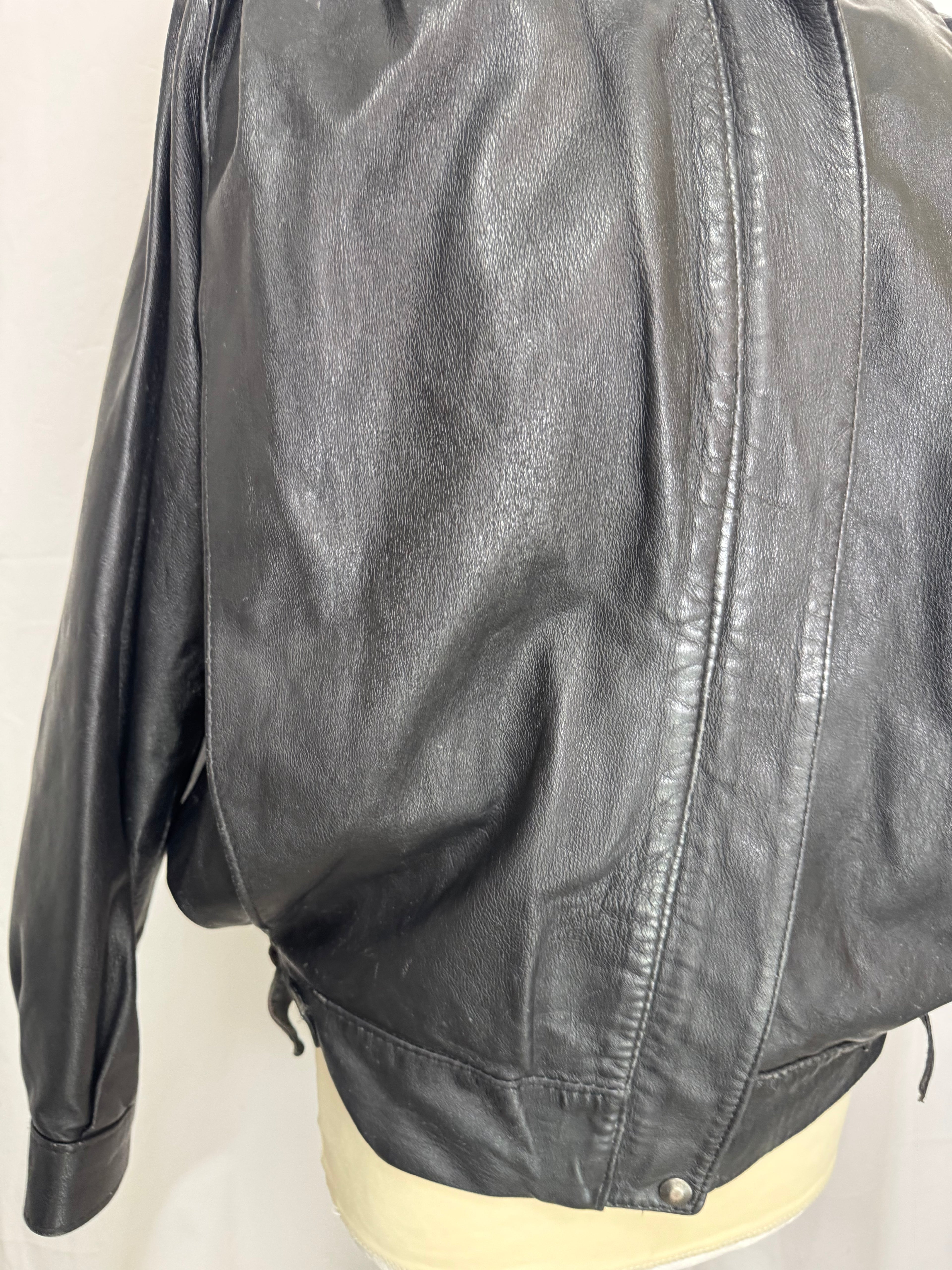 Veste en cuir