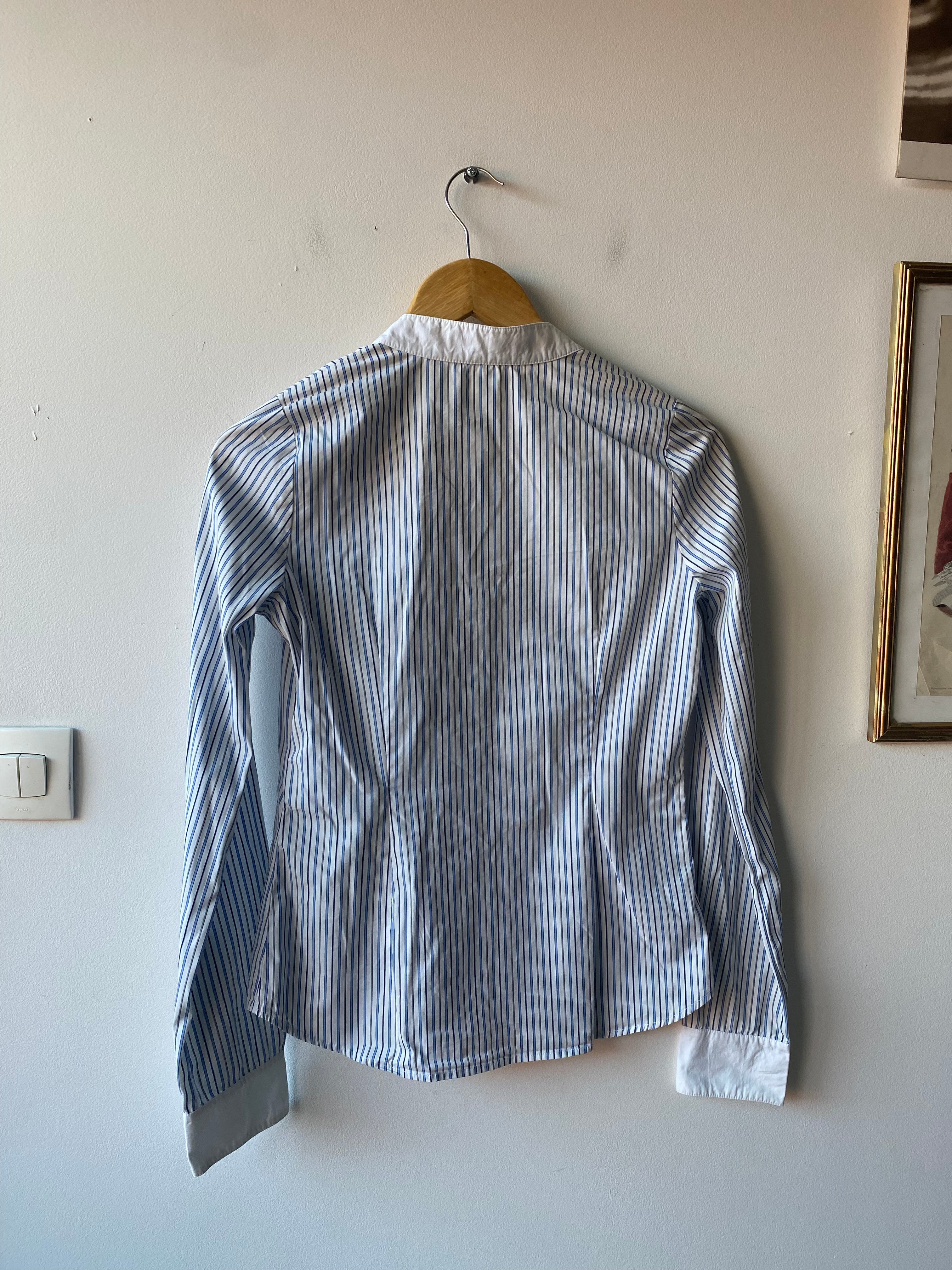 Chemise à rayure Balenciaga