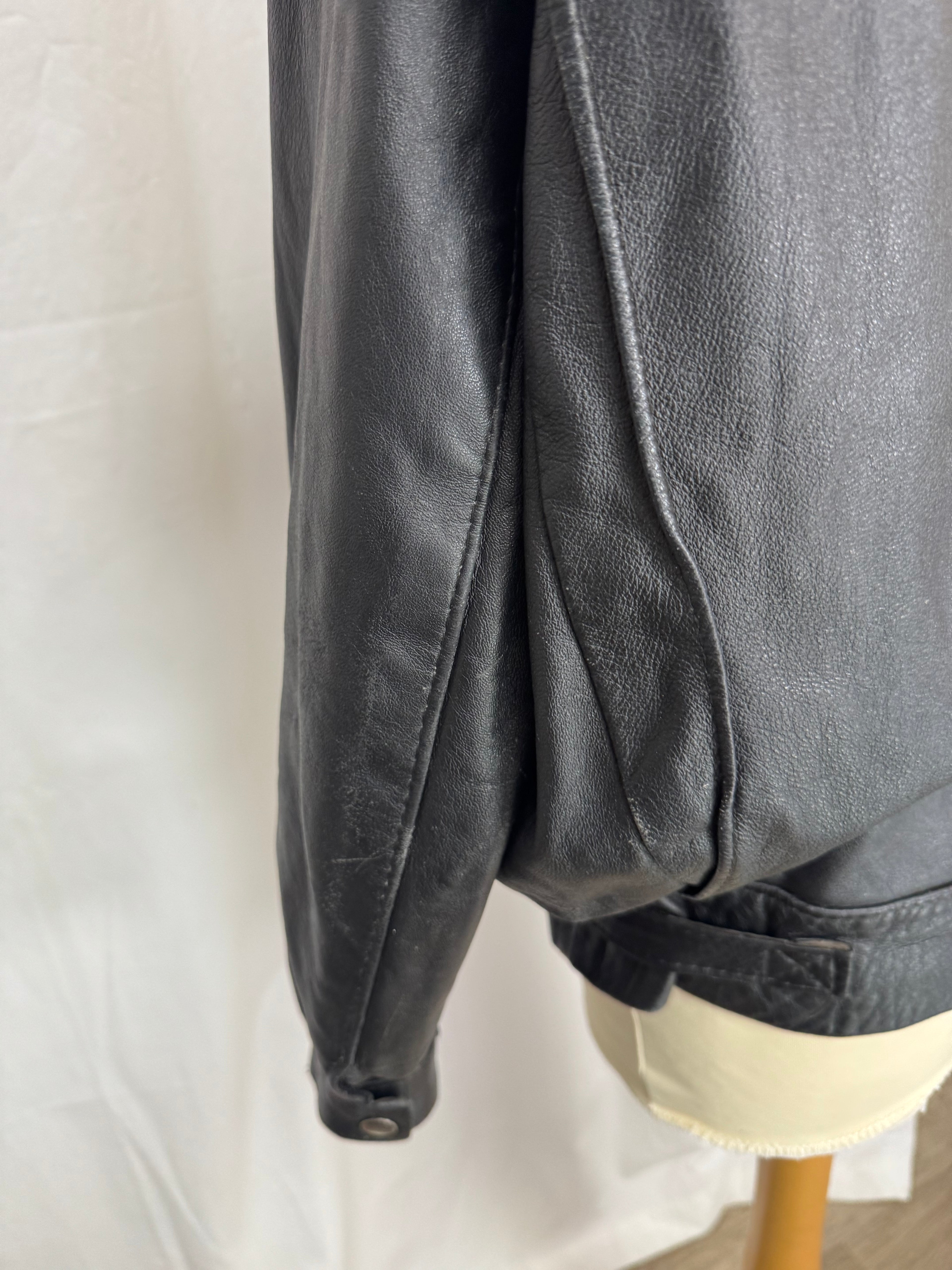 Veste en cuir