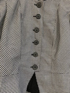 Tailleur vichy 80s