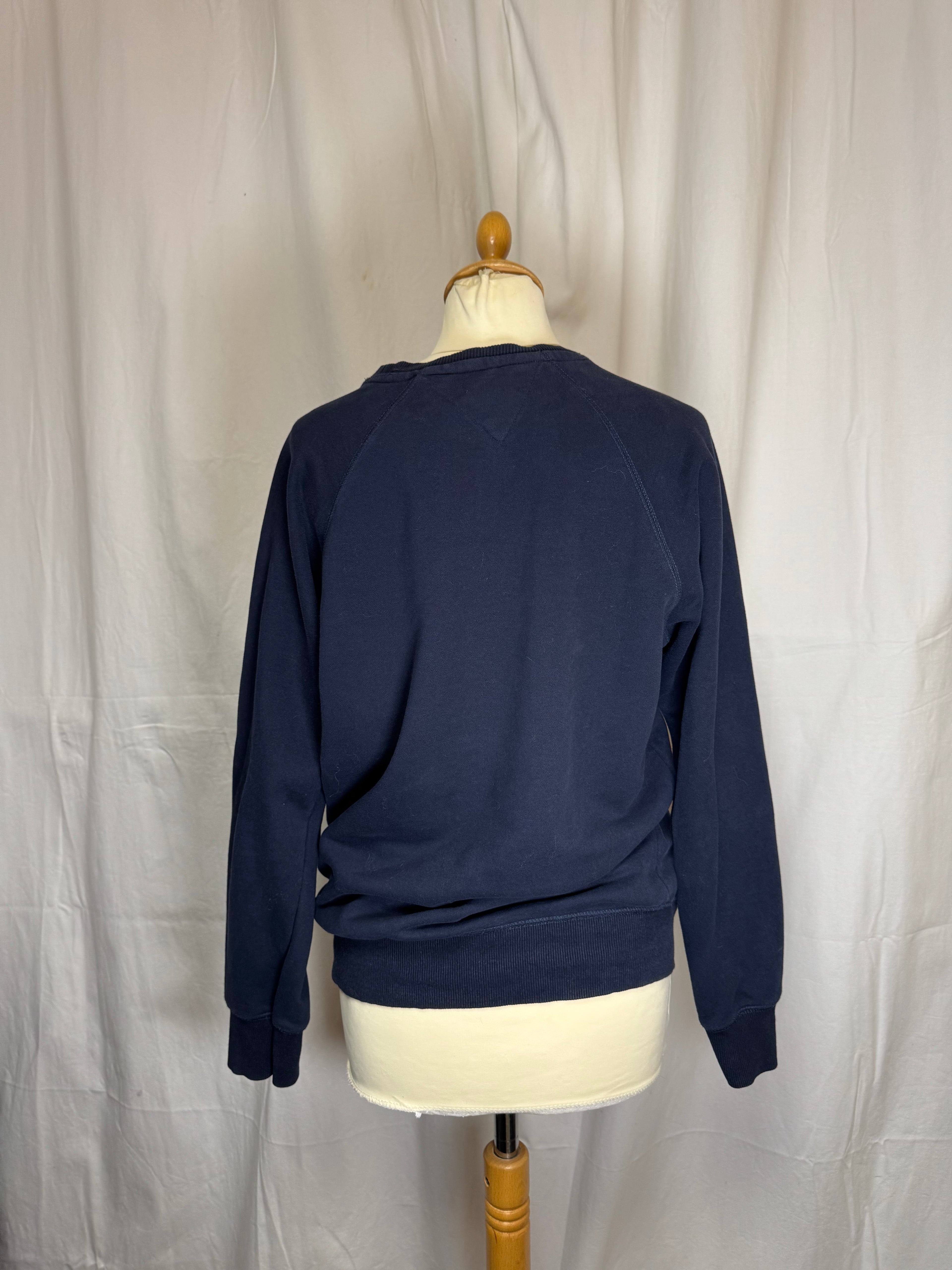 Sweat bleu Tommy Hilfiger