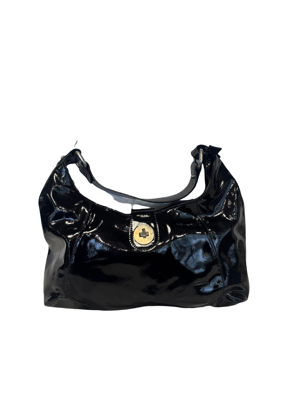 Sac à main en cuir vernis Y2K