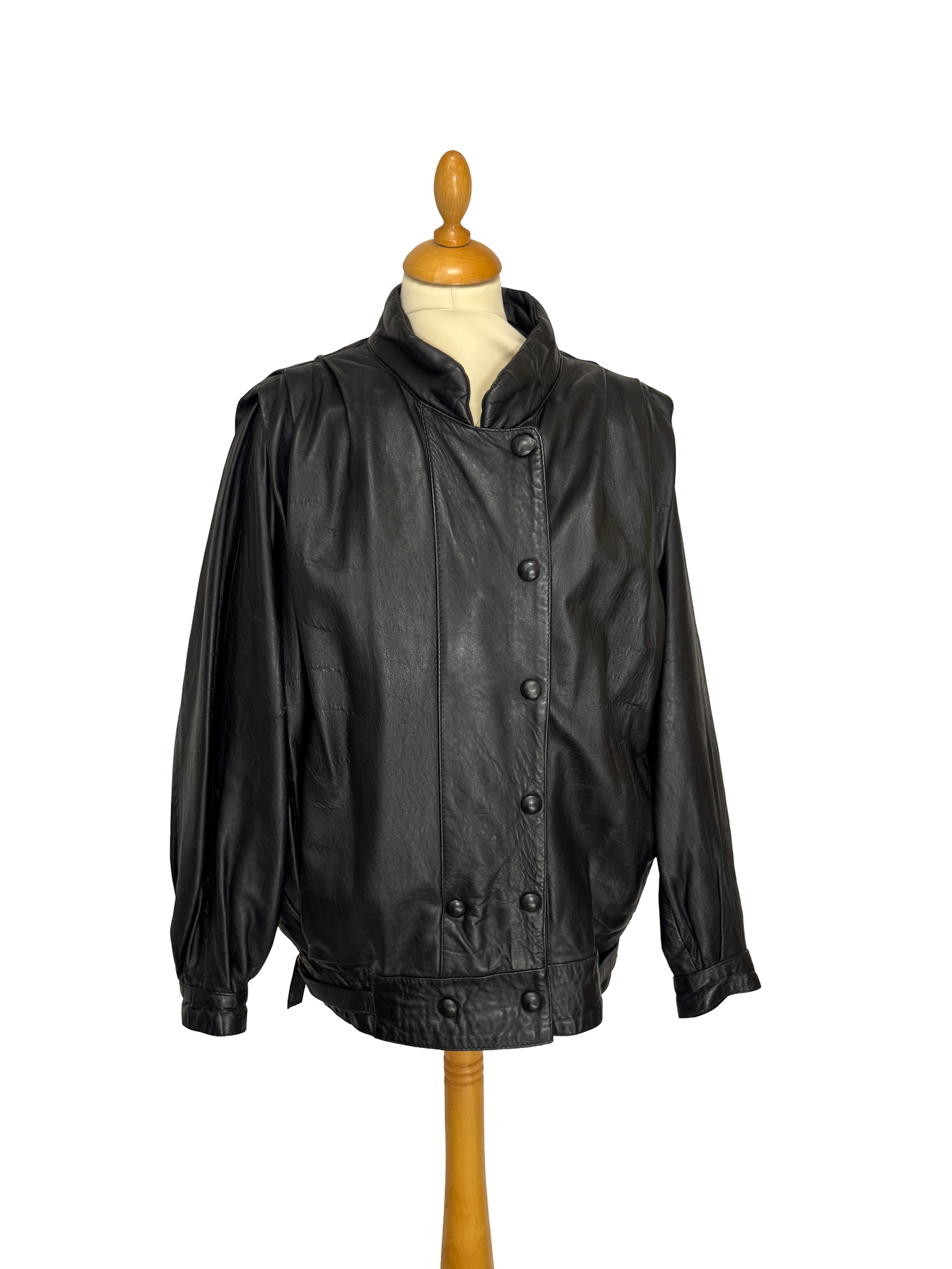 Veste en cuir 80s