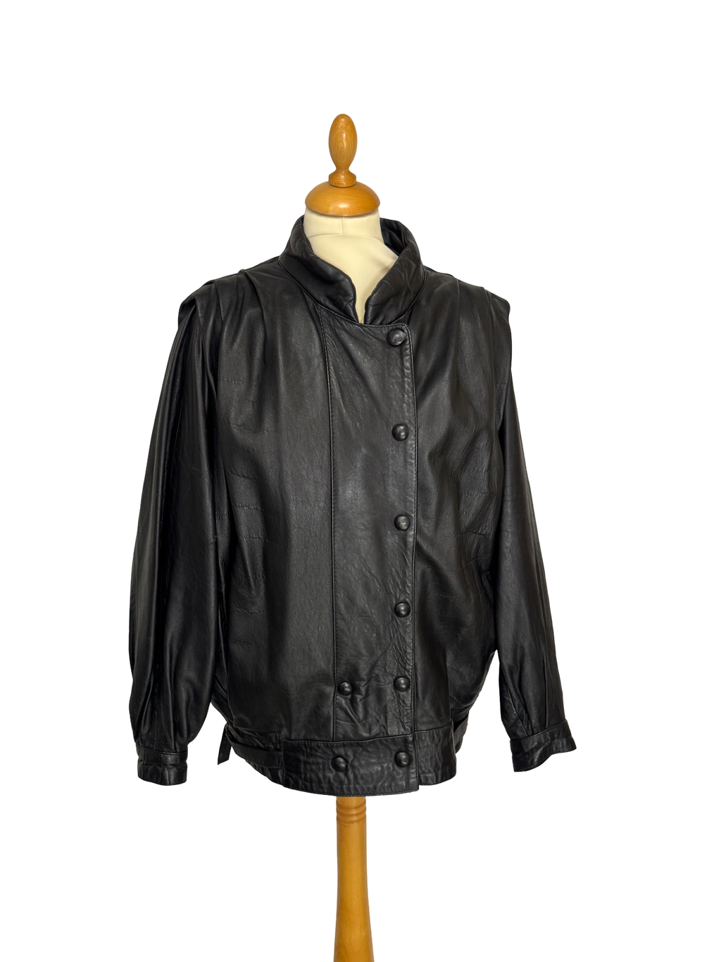 Veste en cuir 80s