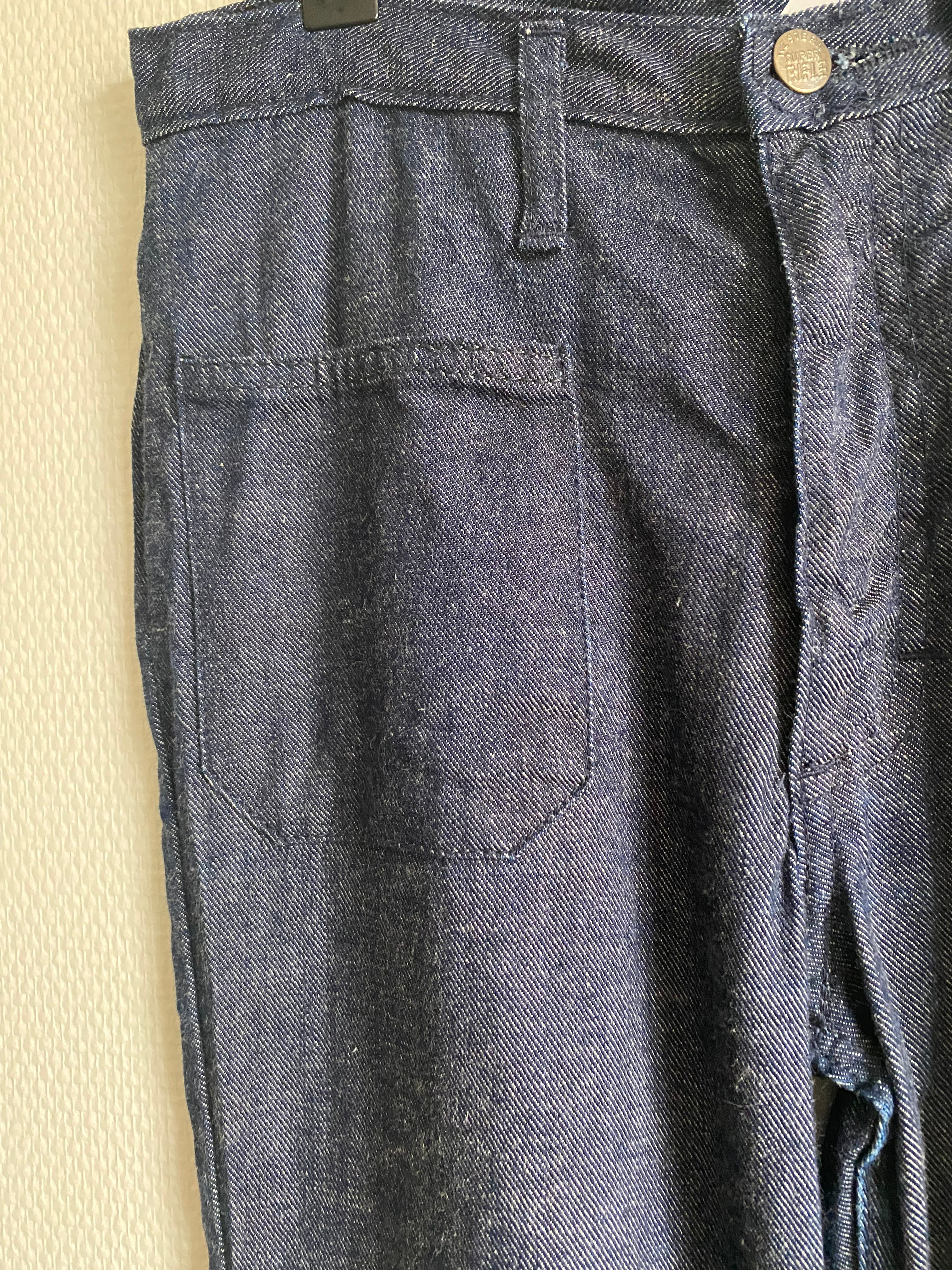 Flare en jeans 70s