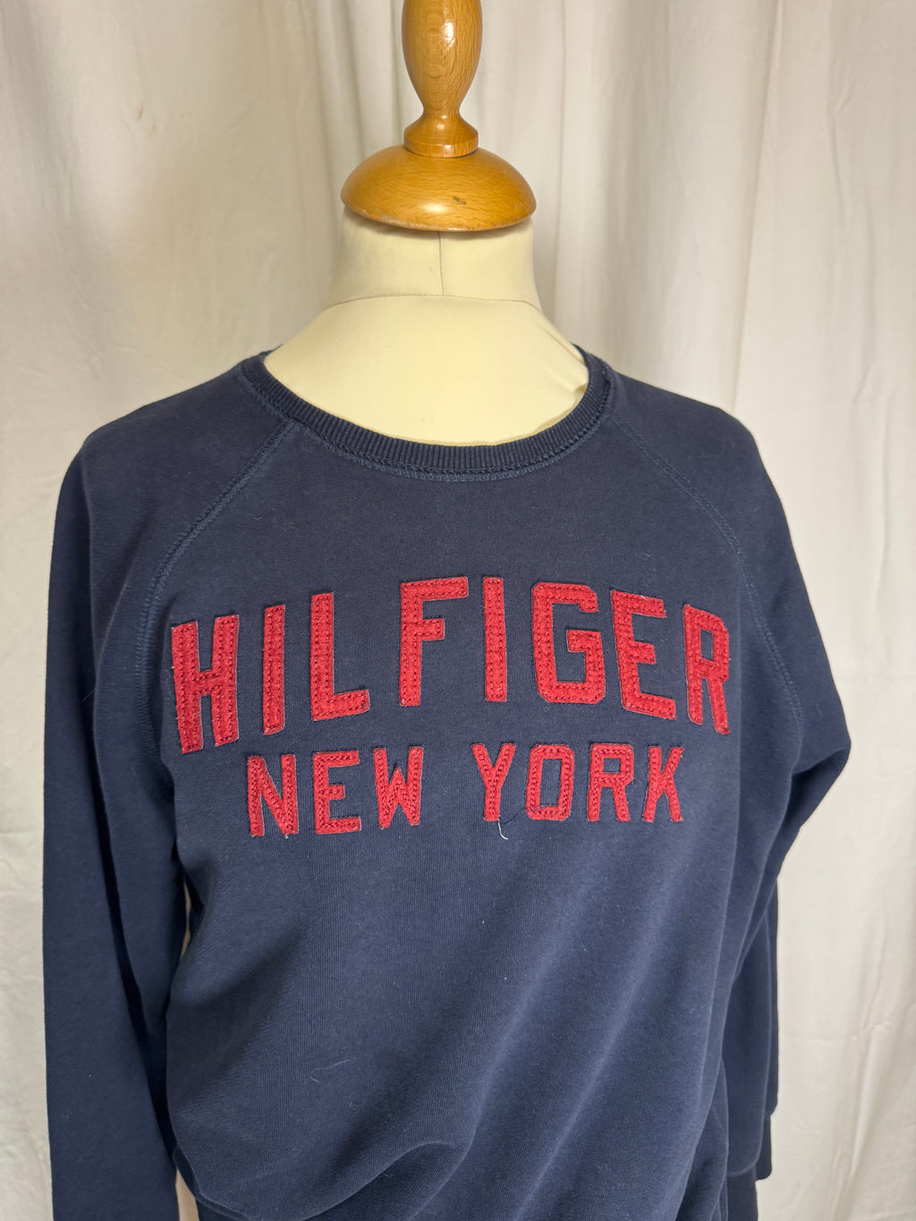 Sweat bleu Tommy Hilfiger
