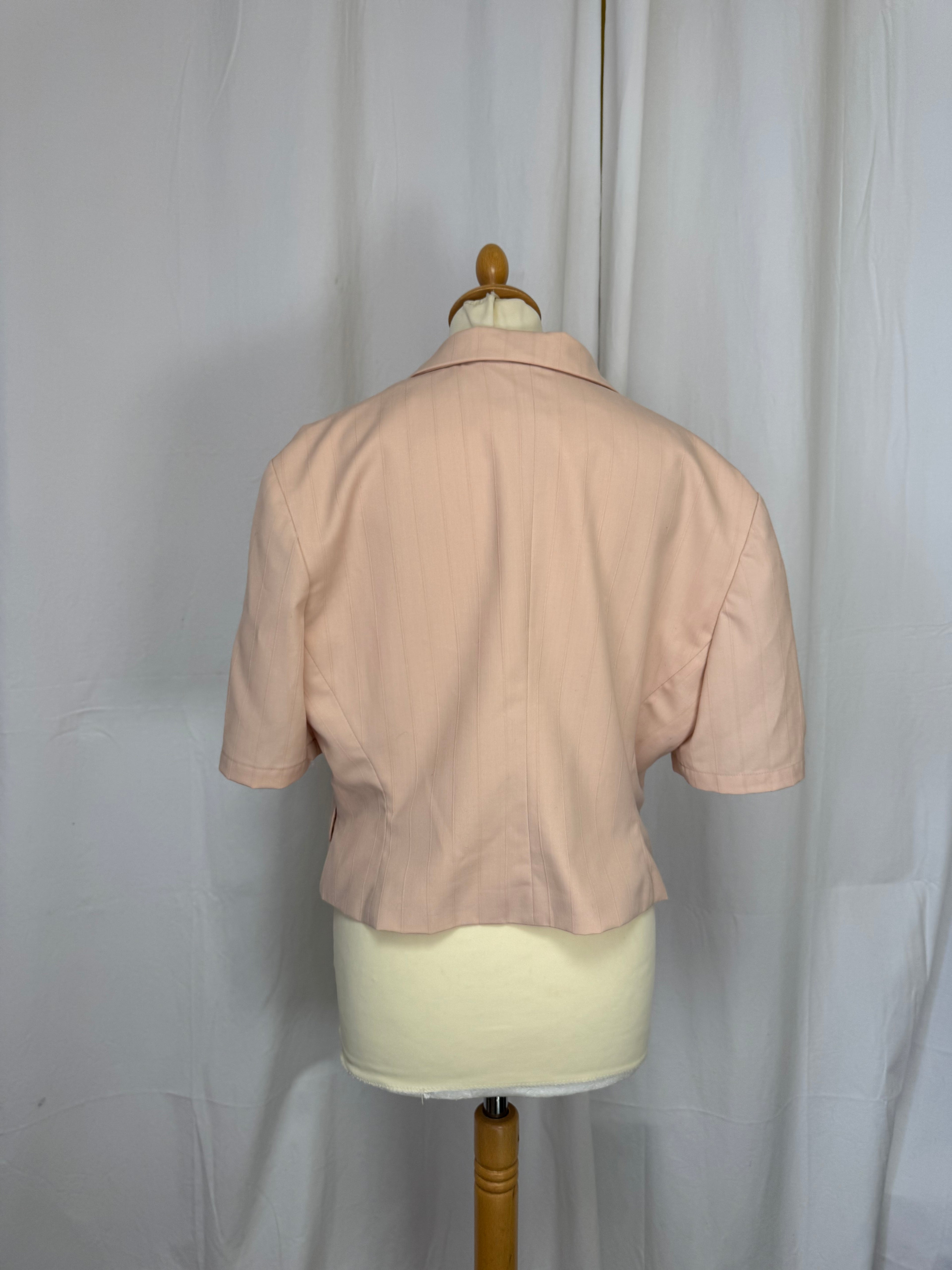 Veste courte rose