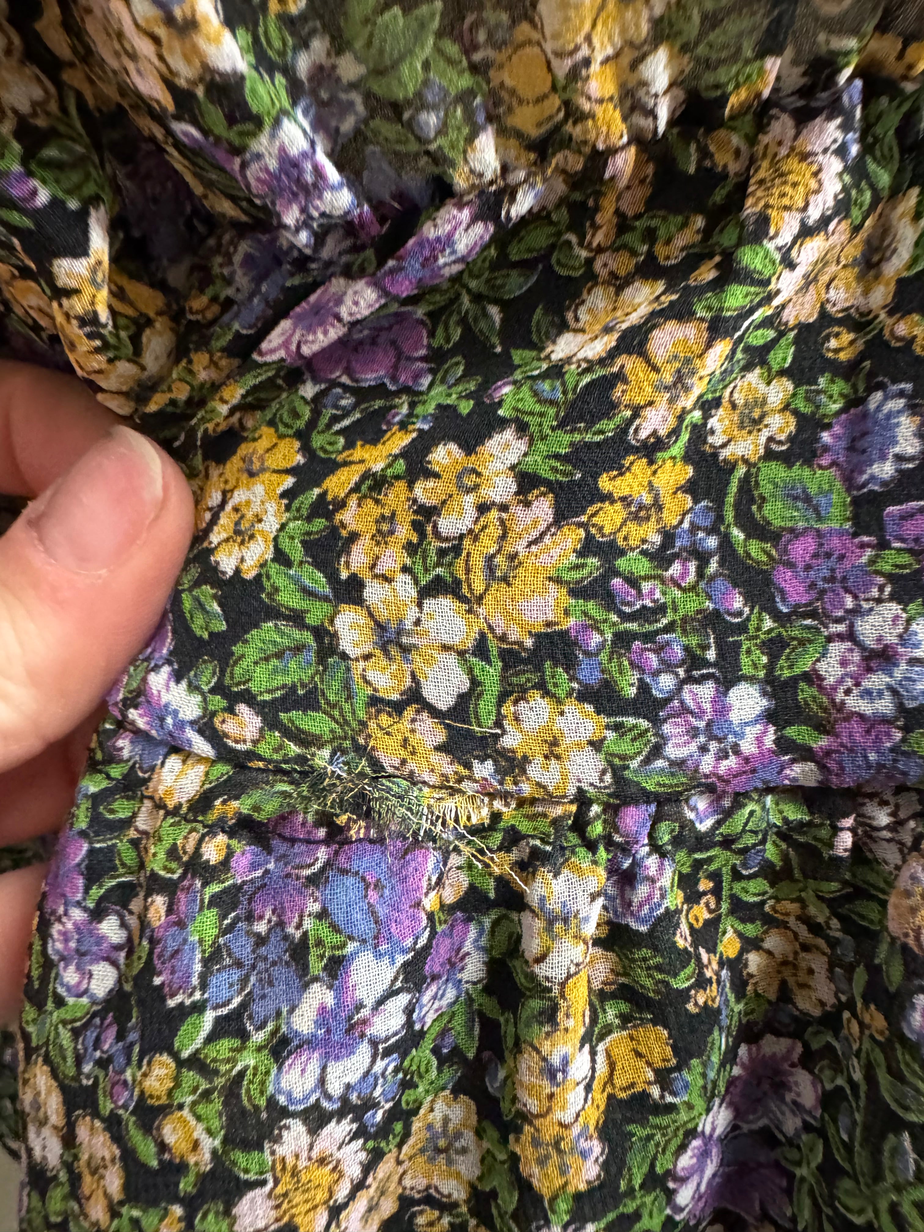 Robe à fleurs Zara