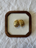 Boucles d'oreilles à clip doré