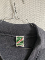Gilet gris en laine