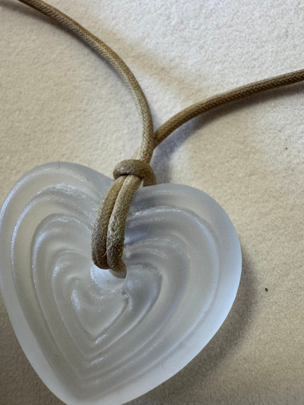 Collier pendentif coeur