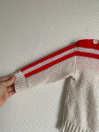 Top en maille blanc